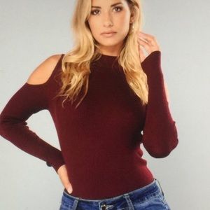 Feel the peace cold shoulder